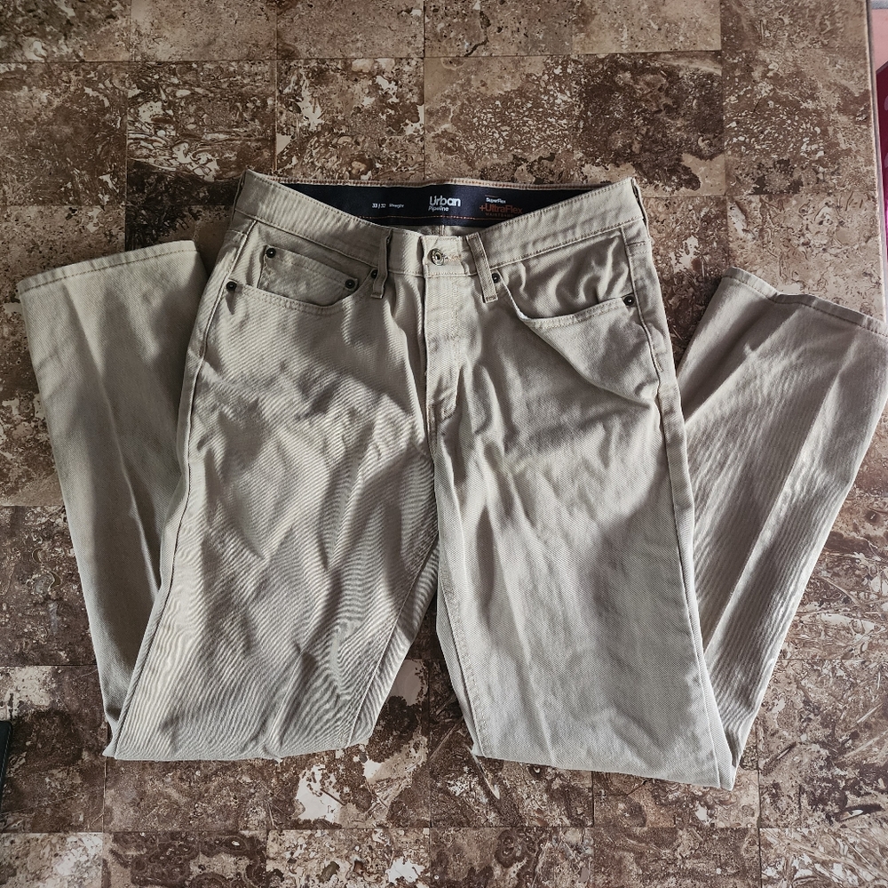 Urban pipeline khaki pants